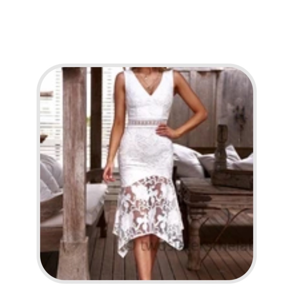 White dress
